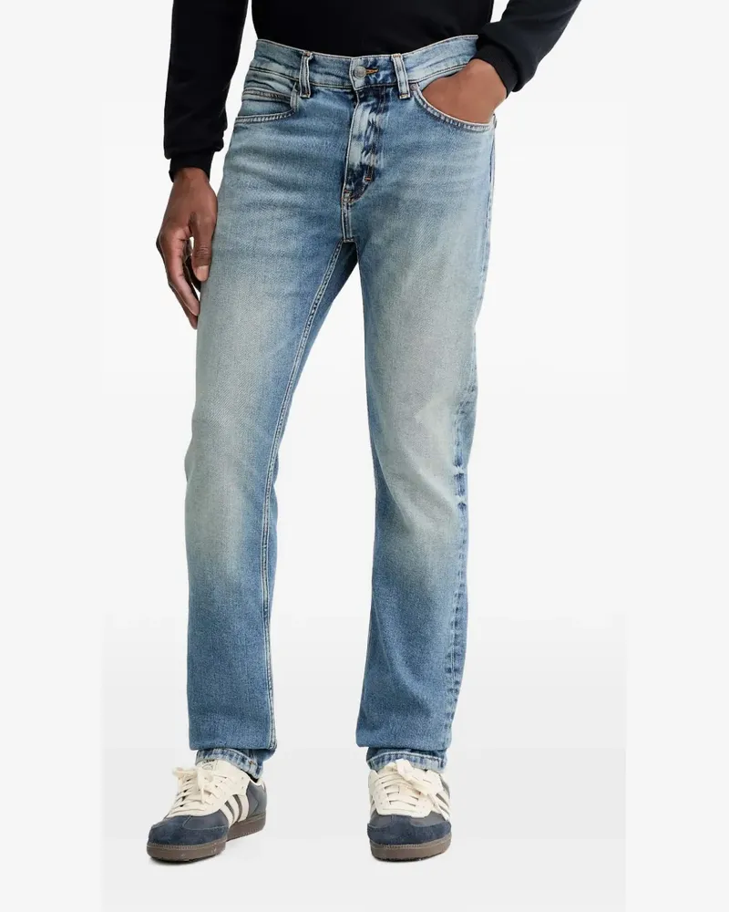 HUGO BOSS Jeans mit aufgesetzten Taschen - Blau Blau