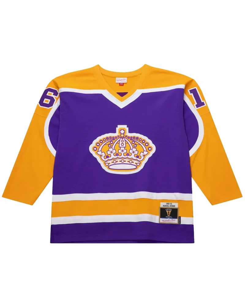 Mitchell & Ness NHL Dark "Kings 1980 Marcel Dionne" Trikot - Violett Violett