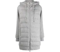 Bimateric Daunenmantel - Grau