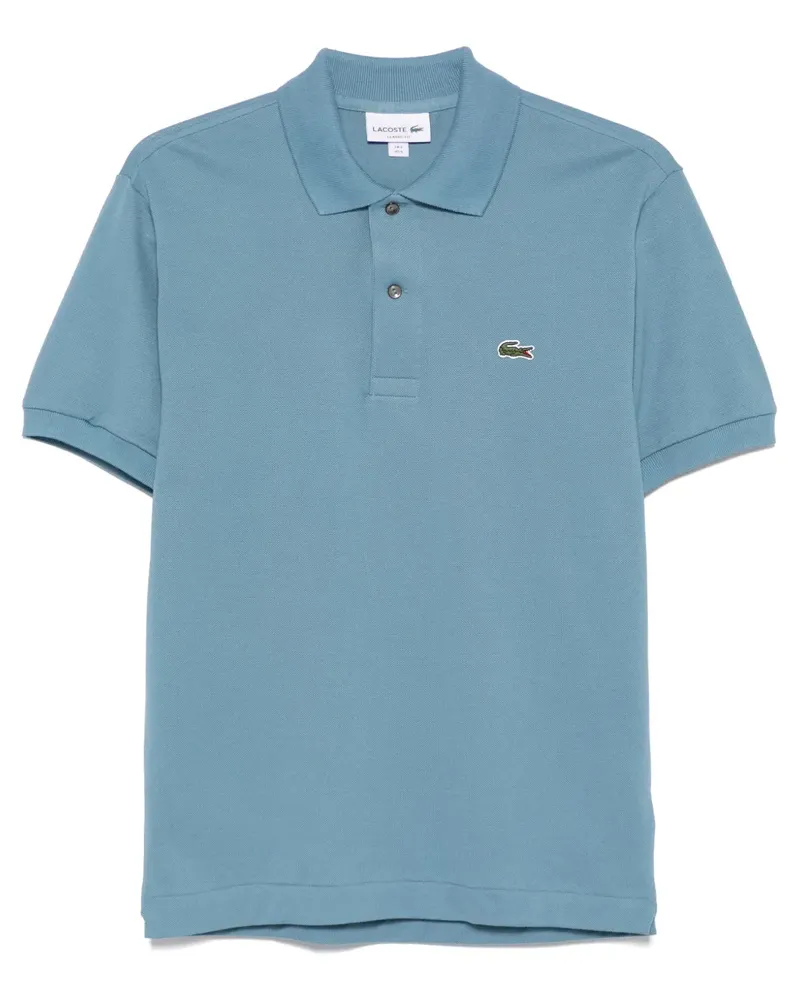 Lacoste Poloshirt aus Piqué - Blau Blau
