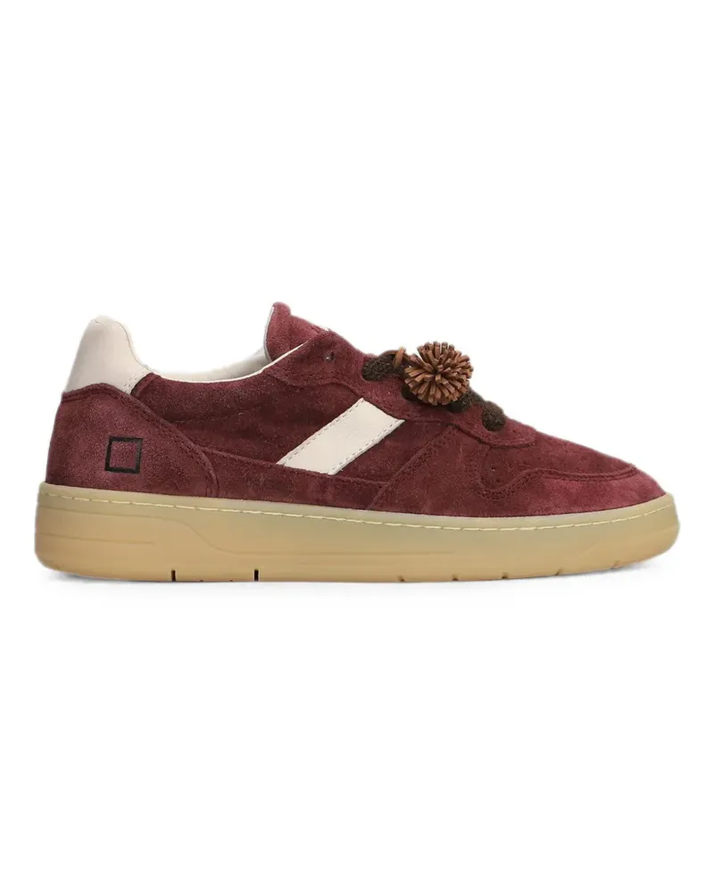 D.A.T.E. Court 2.0 Sneakers aus Wildleder - Rot Rot