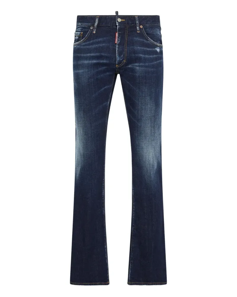 Dsquared2 Be Cool Be Nice Bootcut-Jeans - Blau Blau