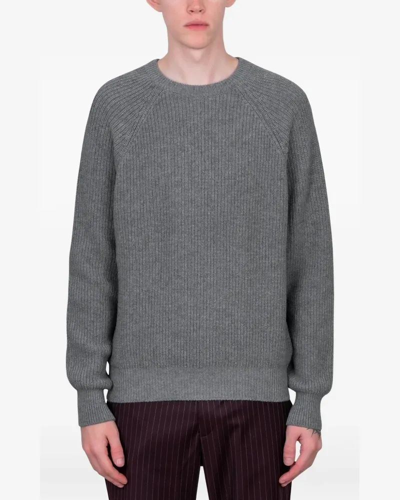 GIMAGUAS Thomas ribbed-knit crew-neck sweater - Grau Grau