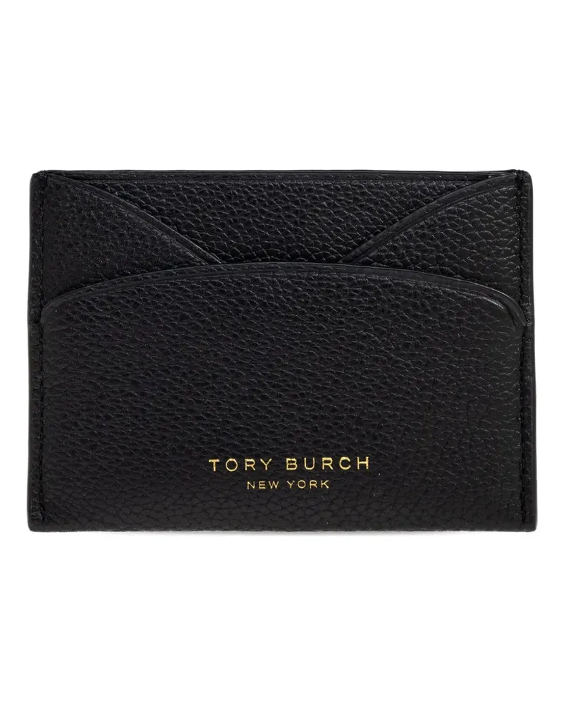 Tory Burch Romy leather card holder - Schwarz Schwarz