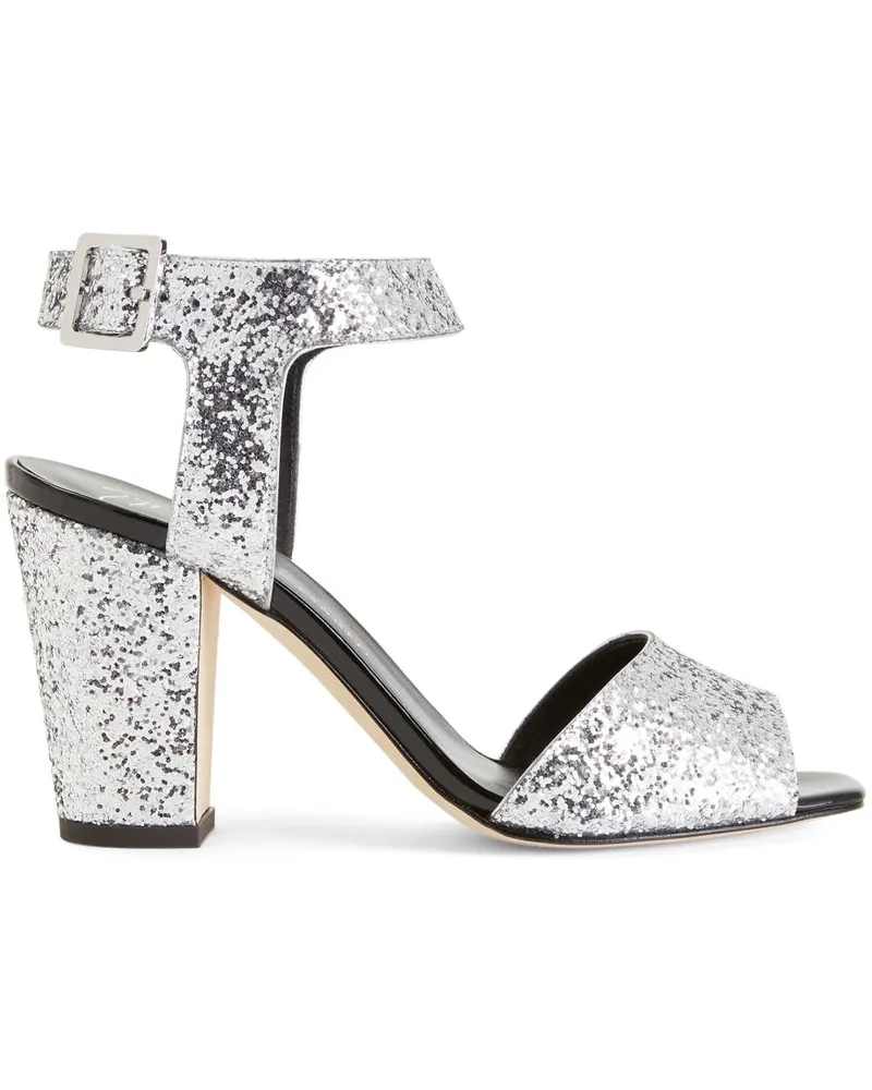 Giuseppe Zanotti Emmanuelle Sandalen 80mm - Silber Silber