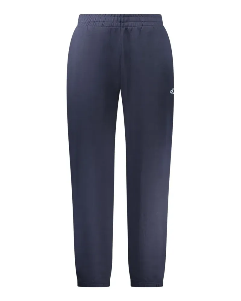 Calvin Klein logo-print elasticated track pants - Blau Blau