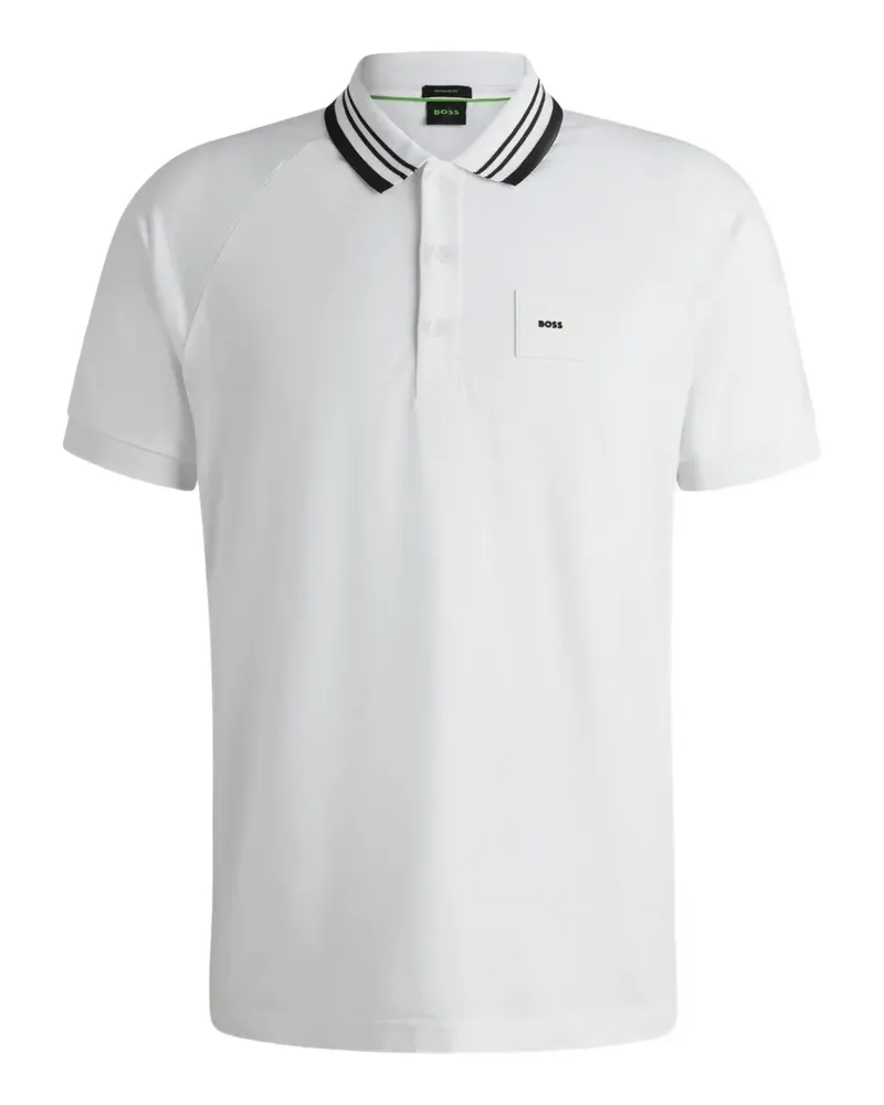 HUGO BOSS Paddy Poloshirt - Weiß Weiß