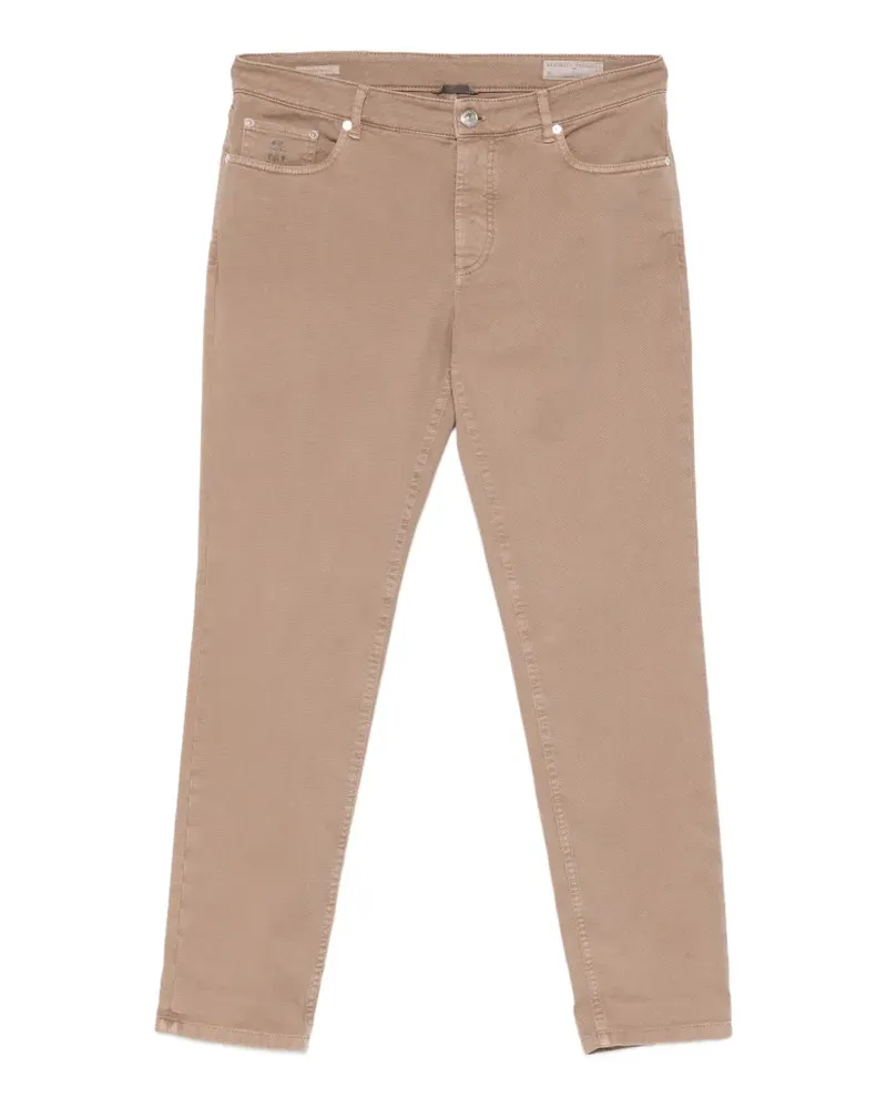 Brunello Cucinelli five-pocket jeans - Nude Nude