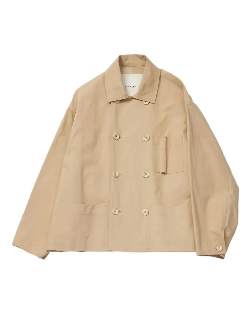 Toogood Doppelreihige Jacke - Nude Nude
