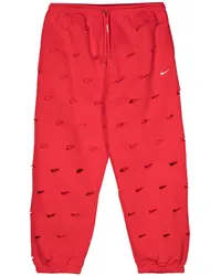 Nike x Jacquemus Swoosh Jogginghose Rot