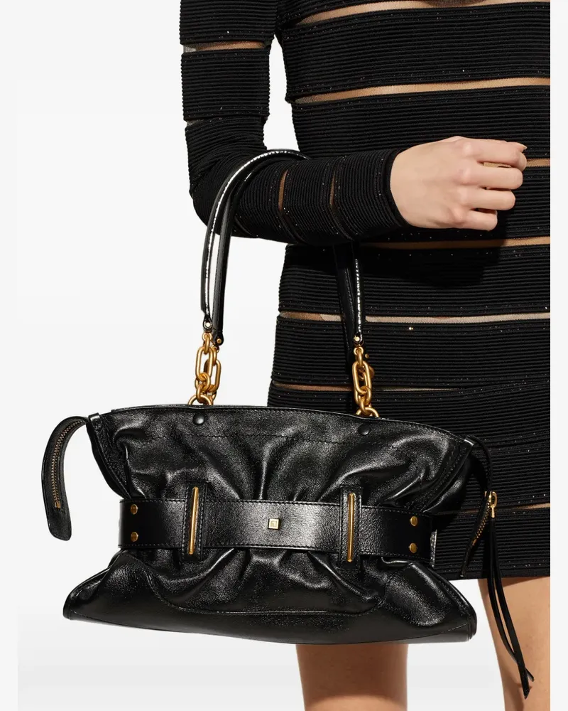 Balmain Anthem tote bag - Schwarz Schwarz
