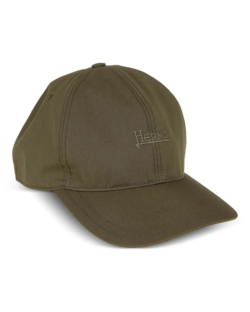 Herno cotton baseball cap - Grün Grün