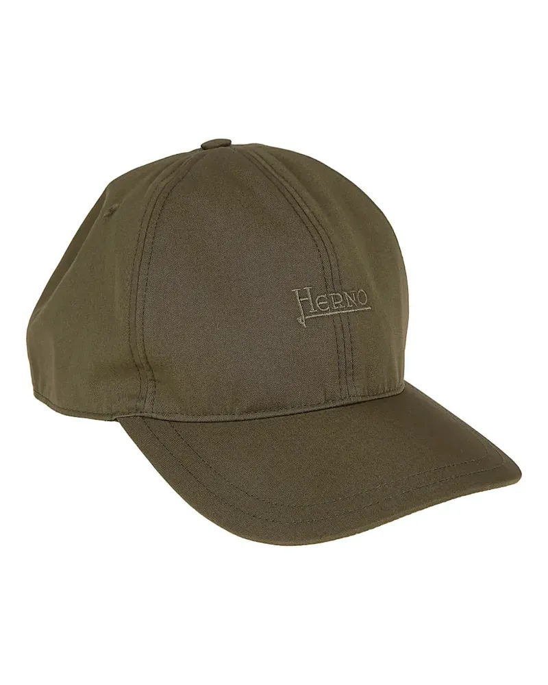 Herno cotton baseball cap - Grün Grün