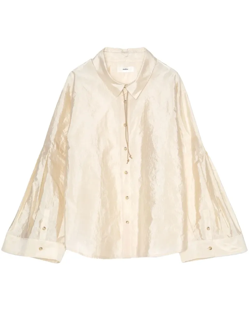 Muller of Yoshiokubo Bluse mit weiten Ärmeln - Nude Nude