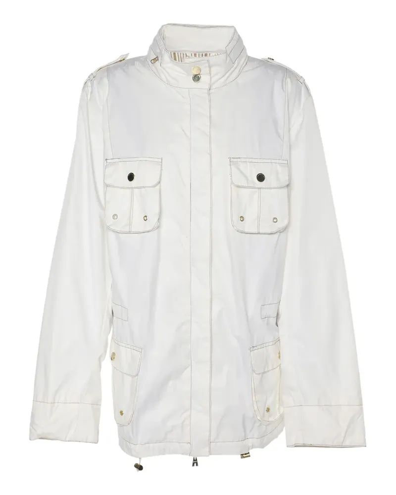 Marina Rinaldi Jacke mit Reißverschluss - Weiß Weiß