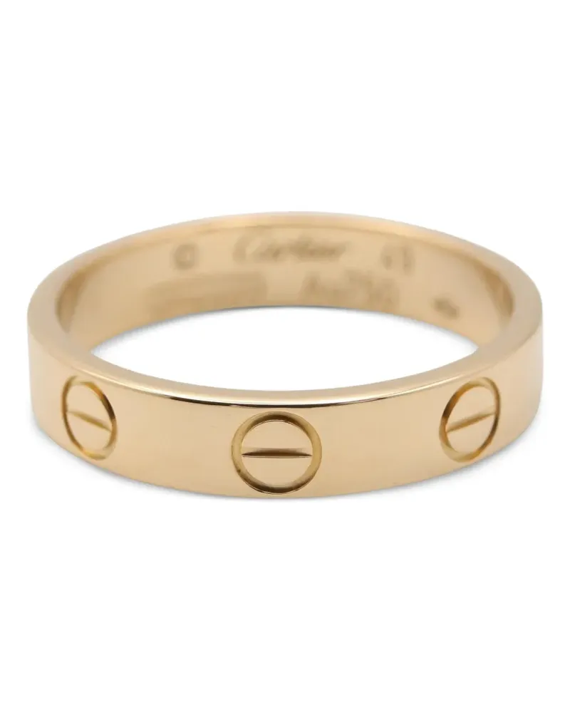 Cartier 2010s mini Love Ring - Gold Gold