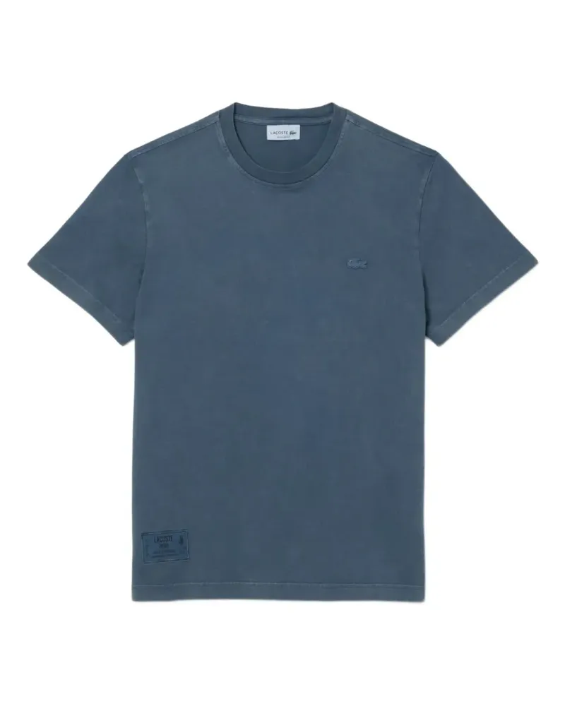 Lacoste T-Shirt mit rundem Ausschnitt - Blau Blau