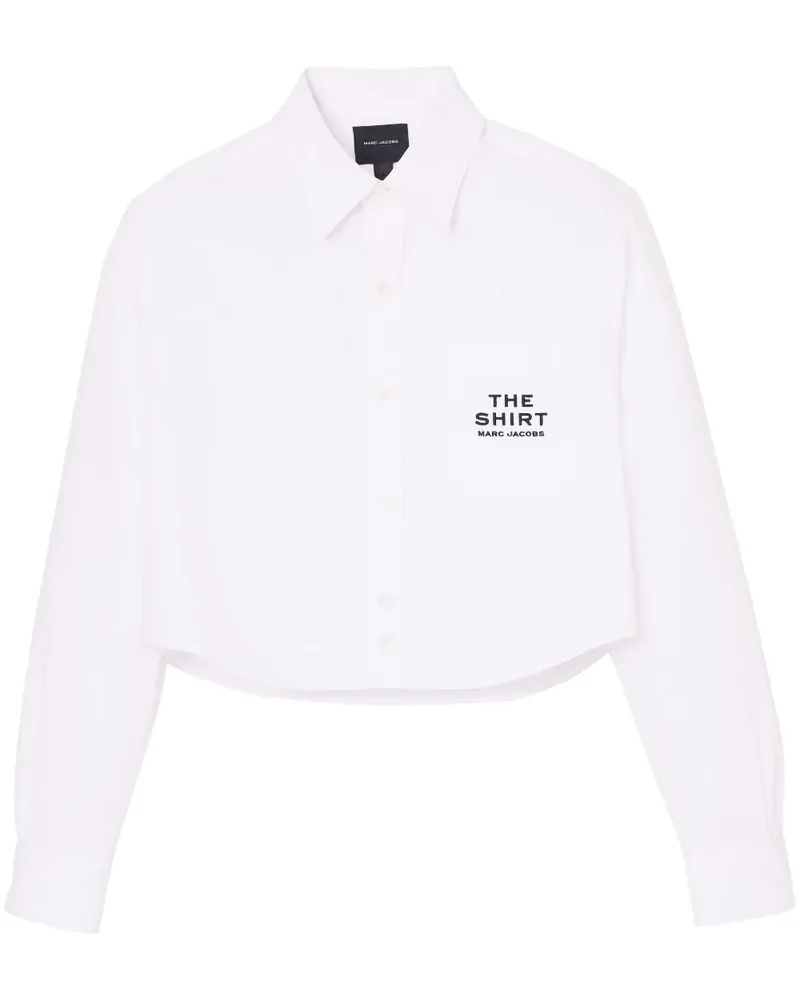 Marc Jacobs Hemd mit Logo-Stickerei - Weiß Weiß