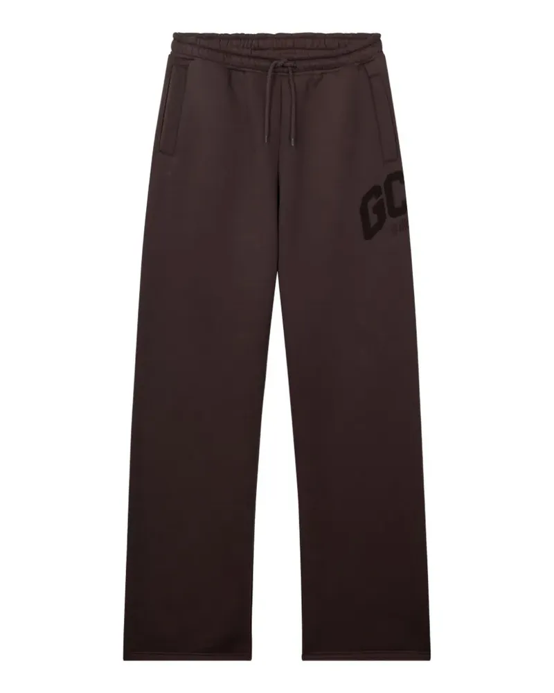 GCDS Jogginghose mit Logo-Print - Braun Braun
