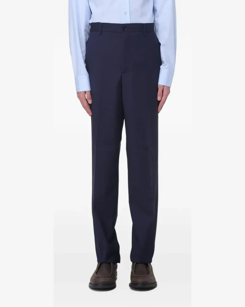 Etro Hose mit Bügelfalten - Blau Blau