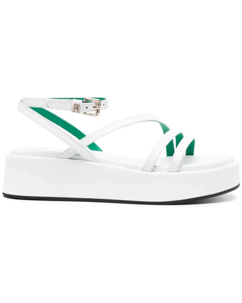 Tommy Hilfiger Sandalen mit Plateausohle - Weiß Weiß