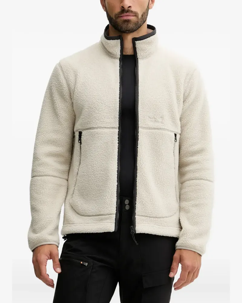 Jack Wolfskin zip-up fleece jacket - Weiß Weiß
