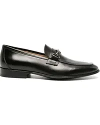 Roberto Cavalli Loafer mit Monogramm-Schild Schwarz