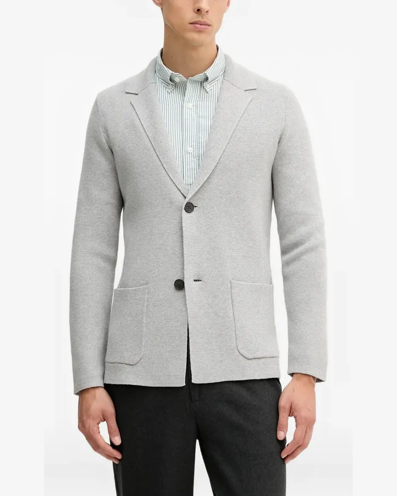 Benetton pocket button suit jacket - Grau Grau