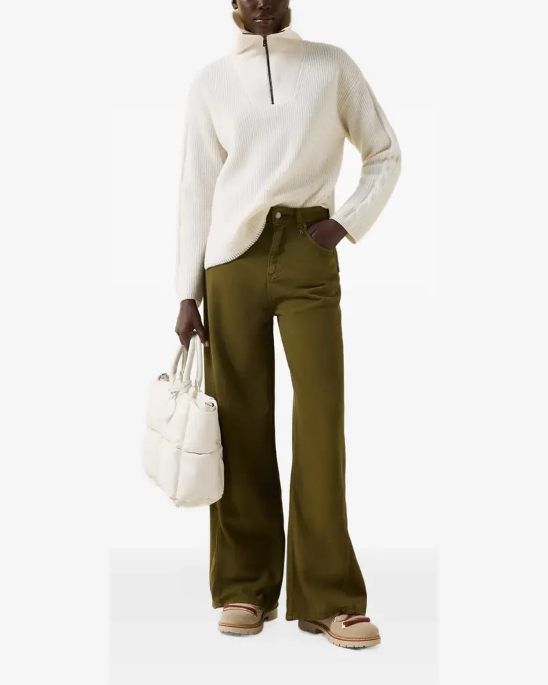 Bogner Lizzy Wide-Leg-Jeans - Grün Grün