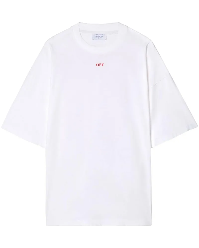 OFF-WHITE Smile Arrow T-Shirt - Weiß Weiß