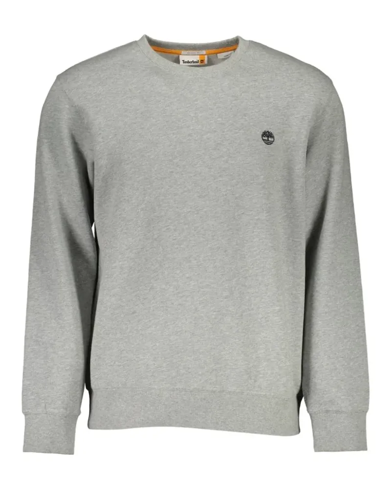 Timberland logo-embroidered crew-neck sweatshirt - Grau Grau