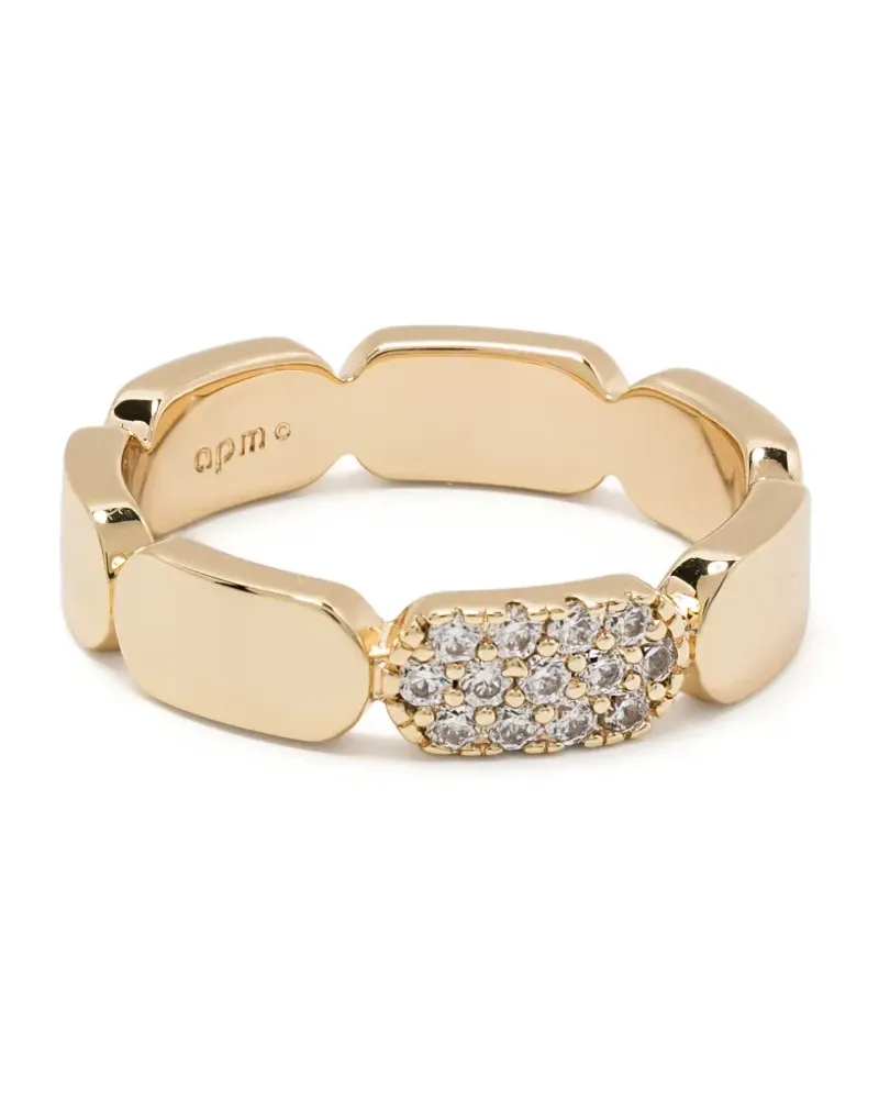 APM Monaco Dainty Ring - Gold Gold