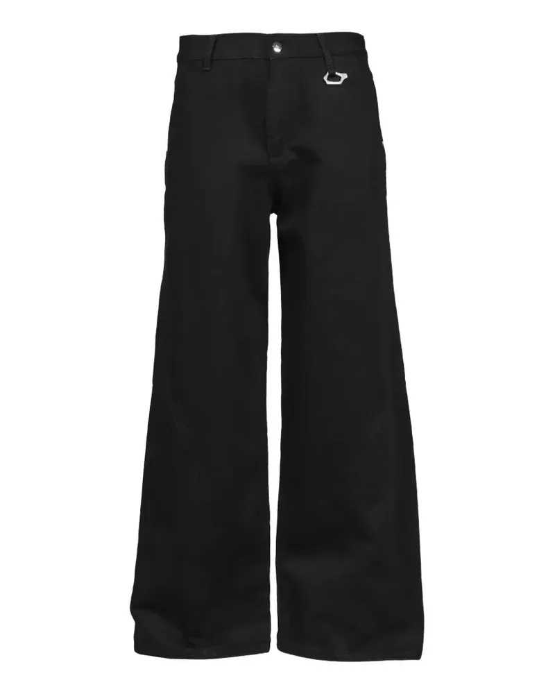 Heliot Emil Basalt Jeans mit Karabiner - Schwarz Schwarz