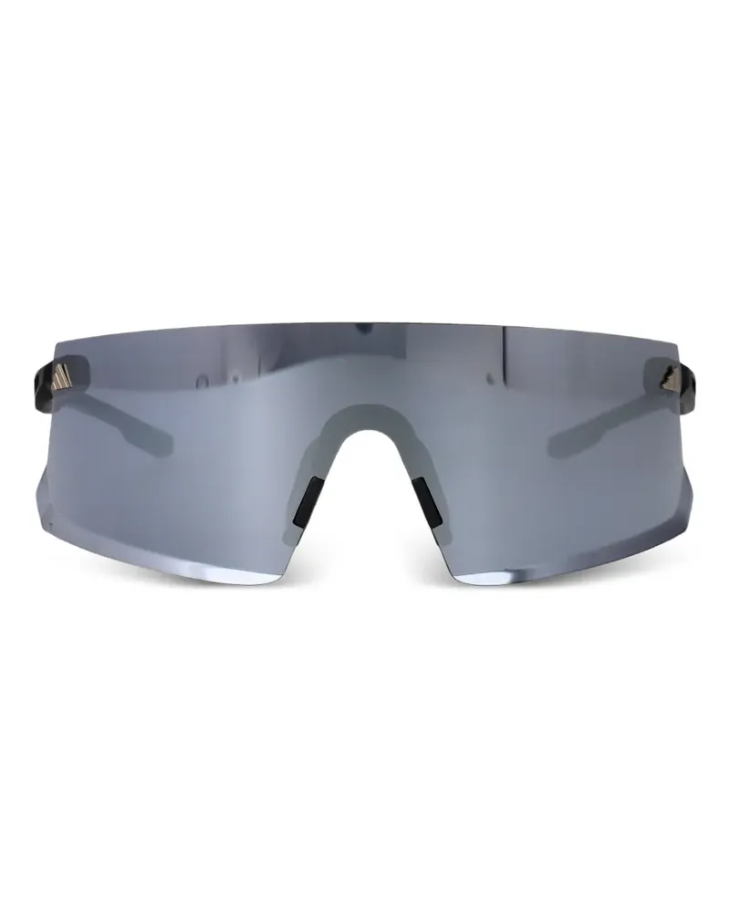 adidas shield-frame sunglasses - Grau Grau