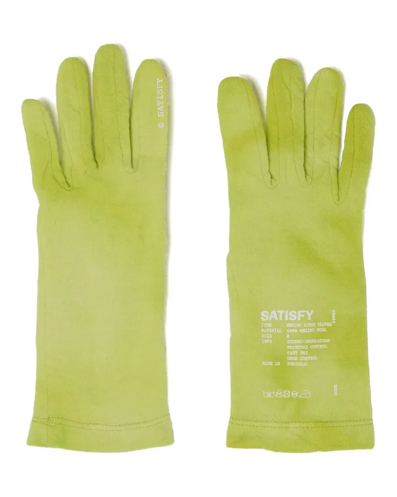 Satisfy Klassische Handschuhe - Grün Grün