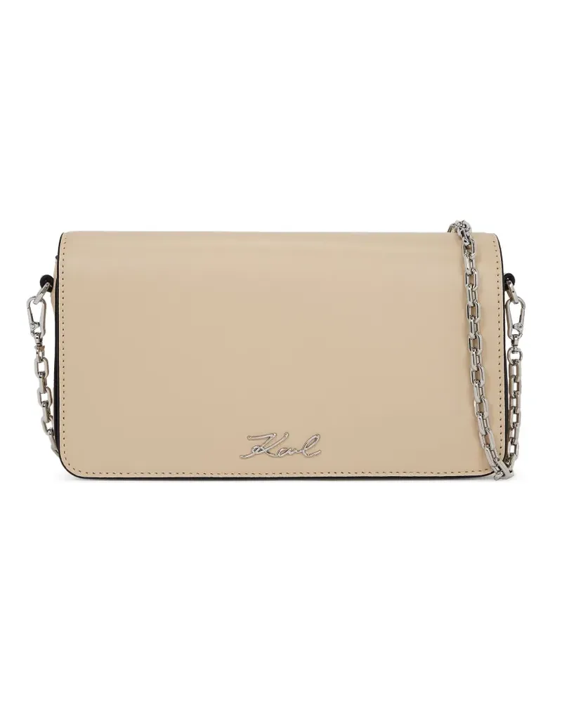 Karl Lagerfeld K/Signature Umhängetasche - Nude Nude