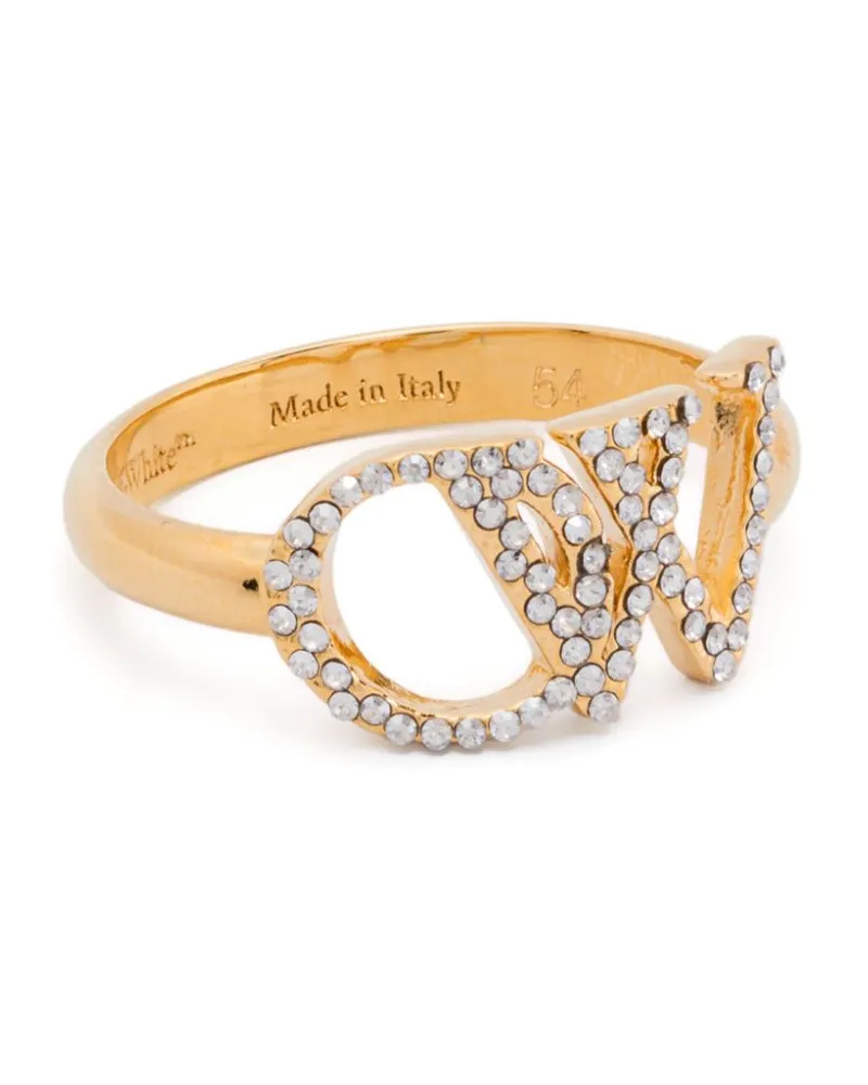 OFF-WHITE Ring mit CC - Gold Gold