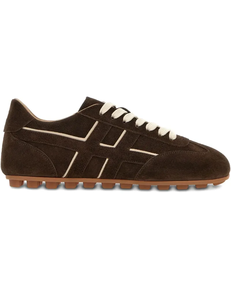 Hogan H693 Runner Sneakers - Braun Braun