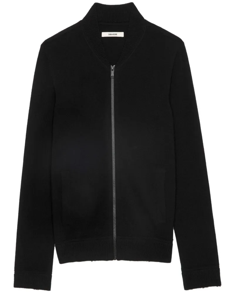 Zadig & Voltaire Leichte Jacke mit V-Ausschnitt - Schwarz Schwarz