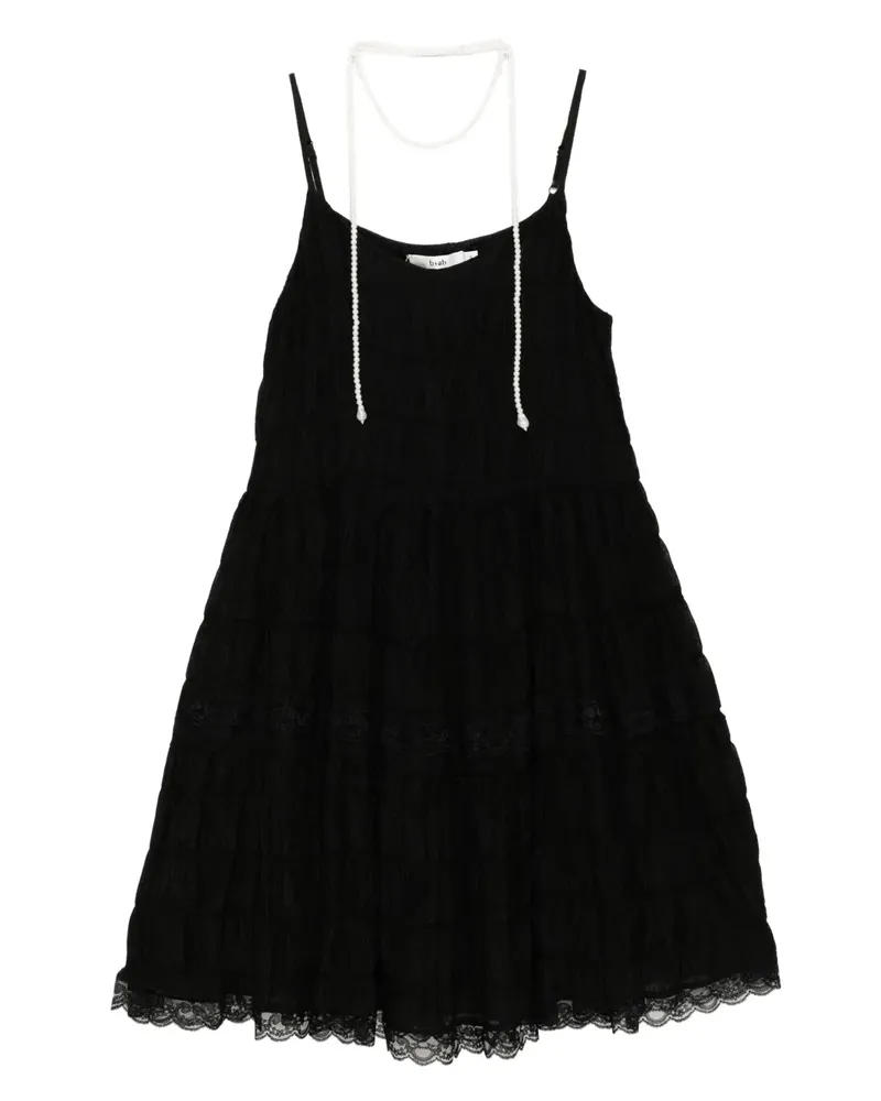 b+ab Ärmelloses Kleid - Schwarz Schwarz