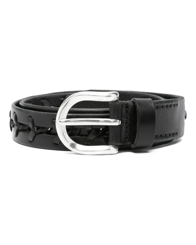 Our Legacy Plain belt - Schwarz Schwarz