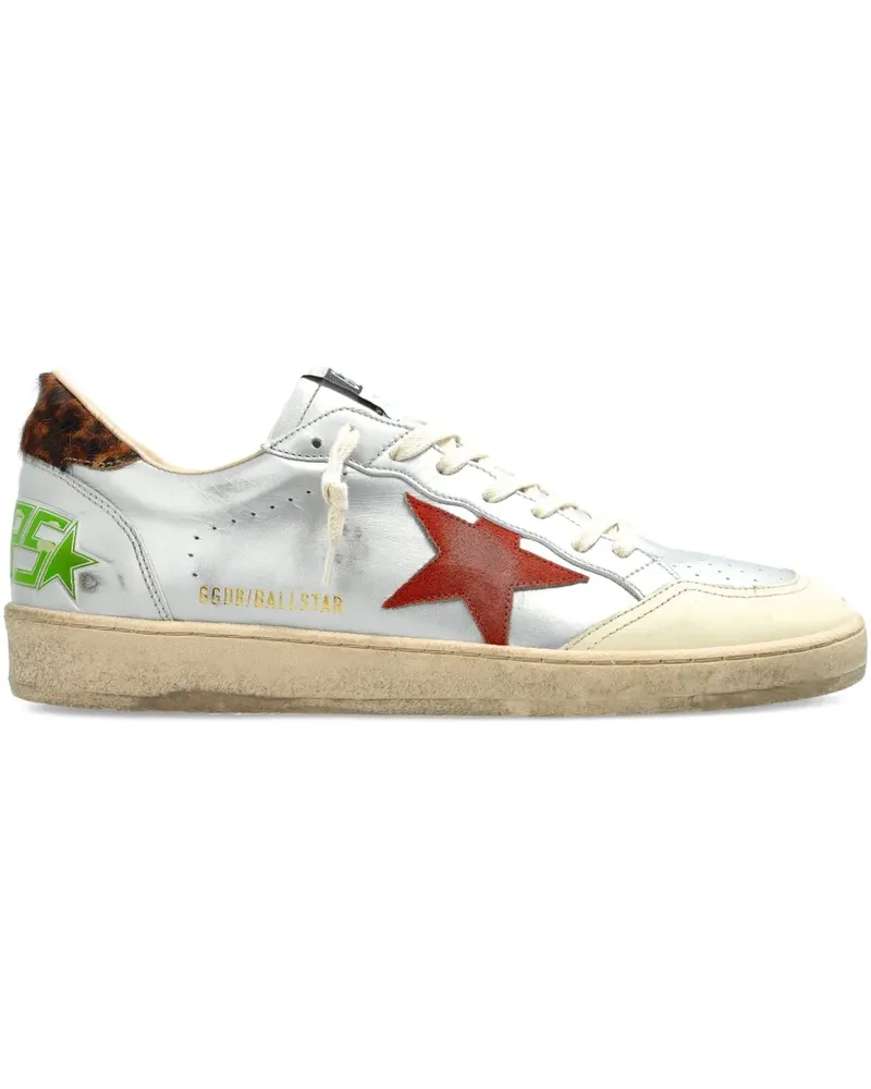 Golden Goose Ballstar Sneakers - Silber Silber