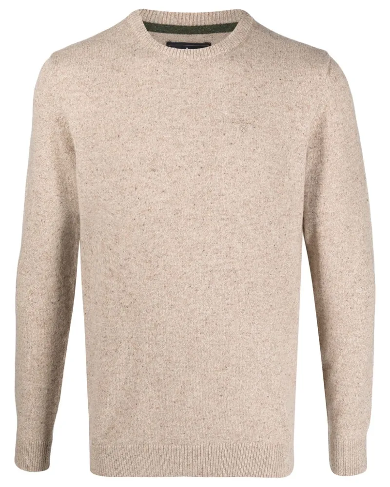 Barbour Melierter Pullover - Nude Nude