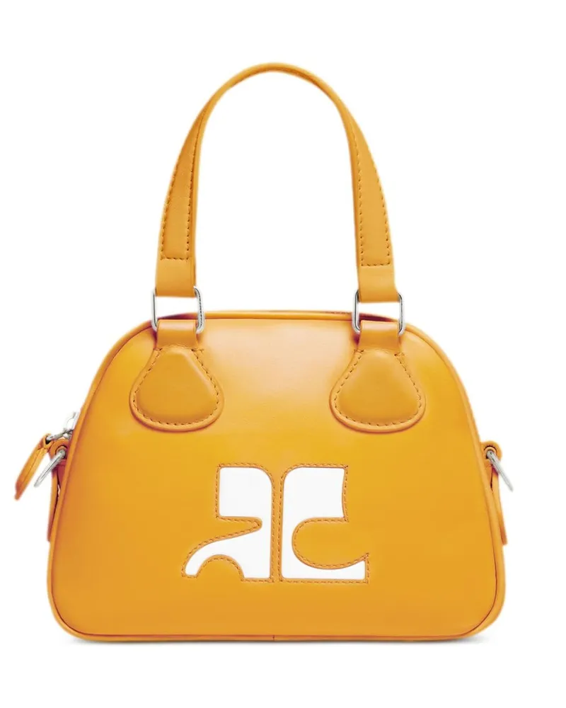 Courrèges Reedition Bowlingtasche - Gelb Gelb