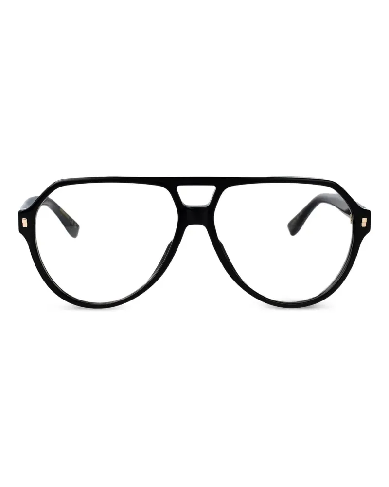Dsquared2 pilot-frame glasses - Schwarz Schwarz