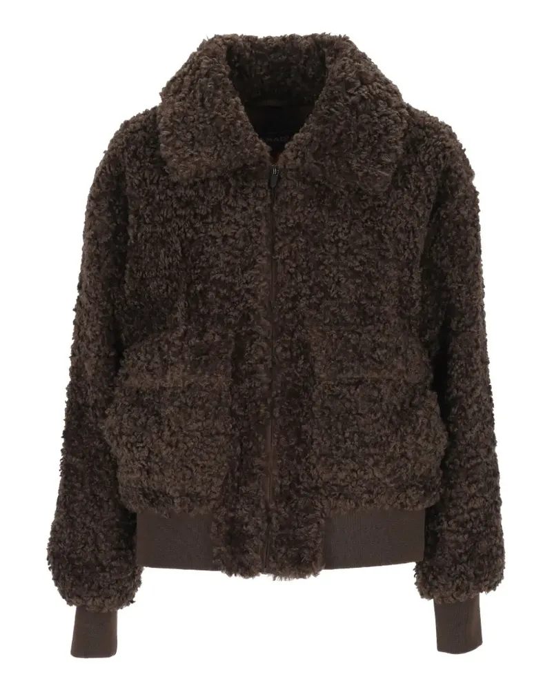 Canadian Classics Jacke aus Faux Shearling - Braun Braun