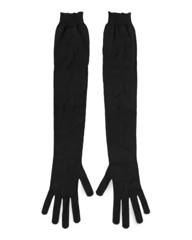 Dolce & Gabbana elbow-length gloves - Schwarz Schwarz