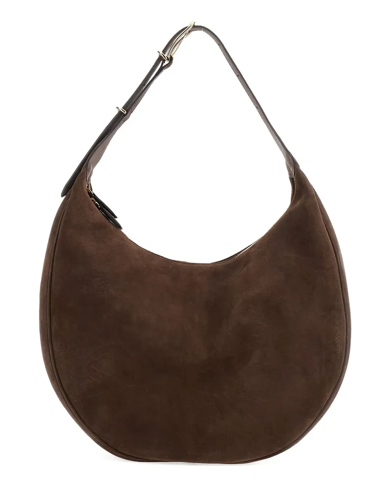 LITTLE LIFFNER Schultertasche aus Wildleder - Braun Braun