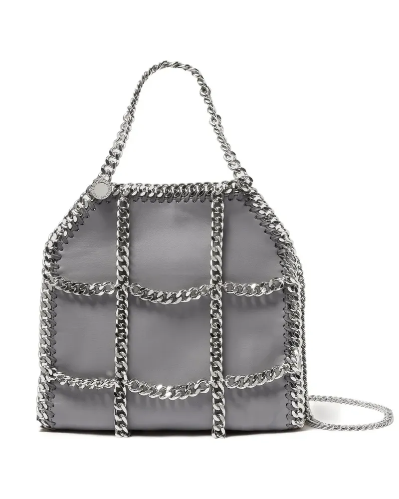 Stella McCartney Falabella Chain Cage Tote Bag - Grau Grau