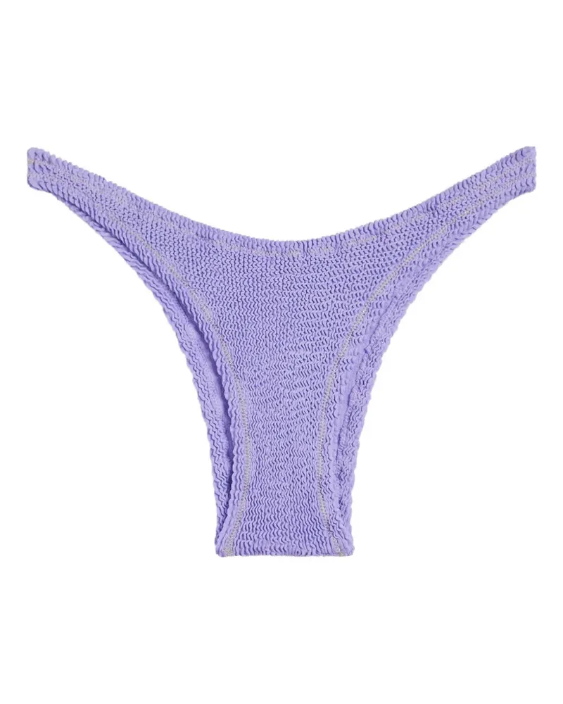 Reina Olga Ginny crinkled bikini bottoms - Violett Violett